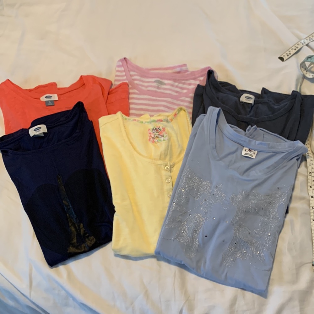 6 T shirts Lot, Size L/XL, $38